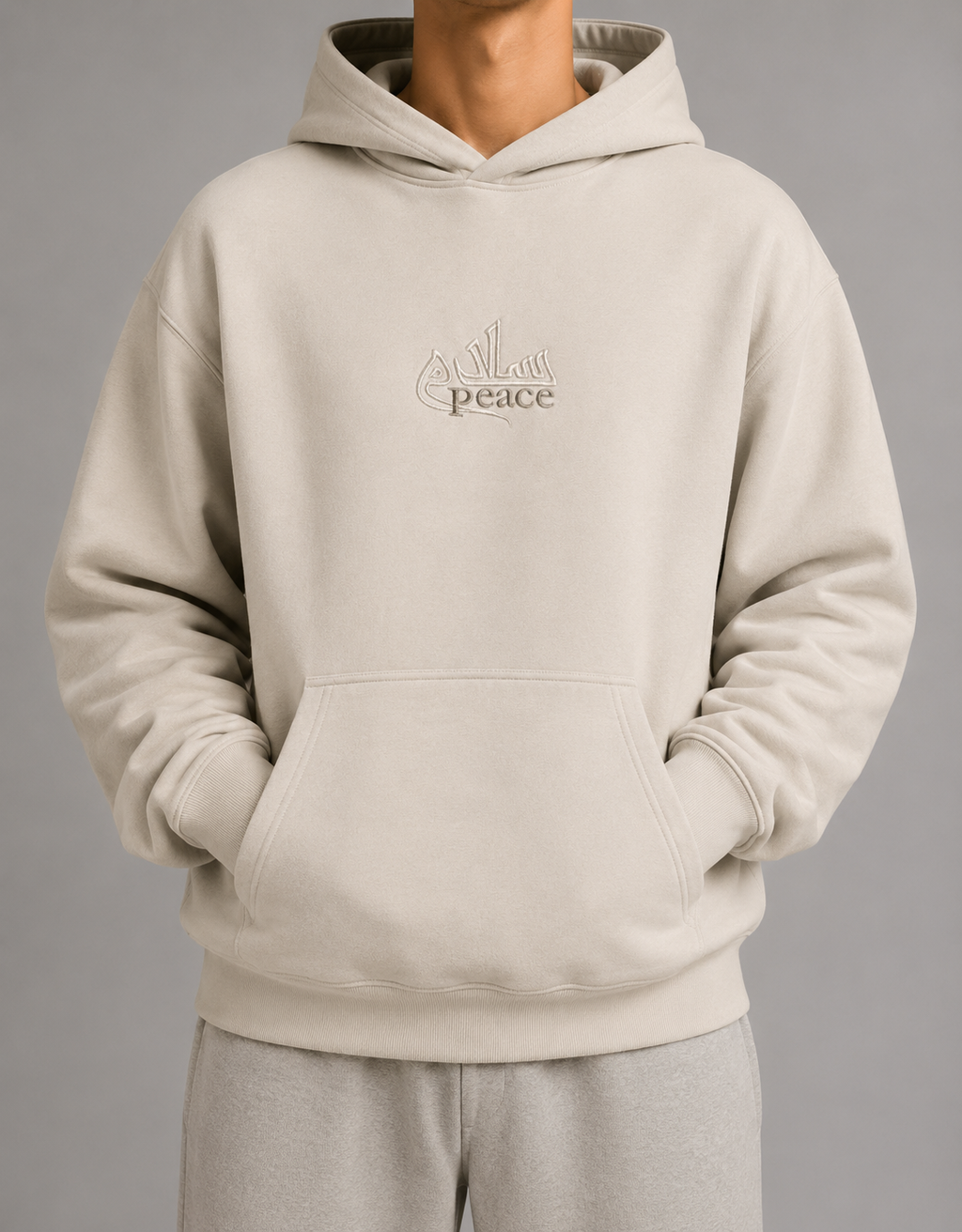 Parchment Hoodie - Peace