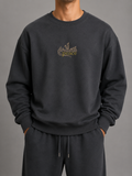 Graphite Crewneck - Peace