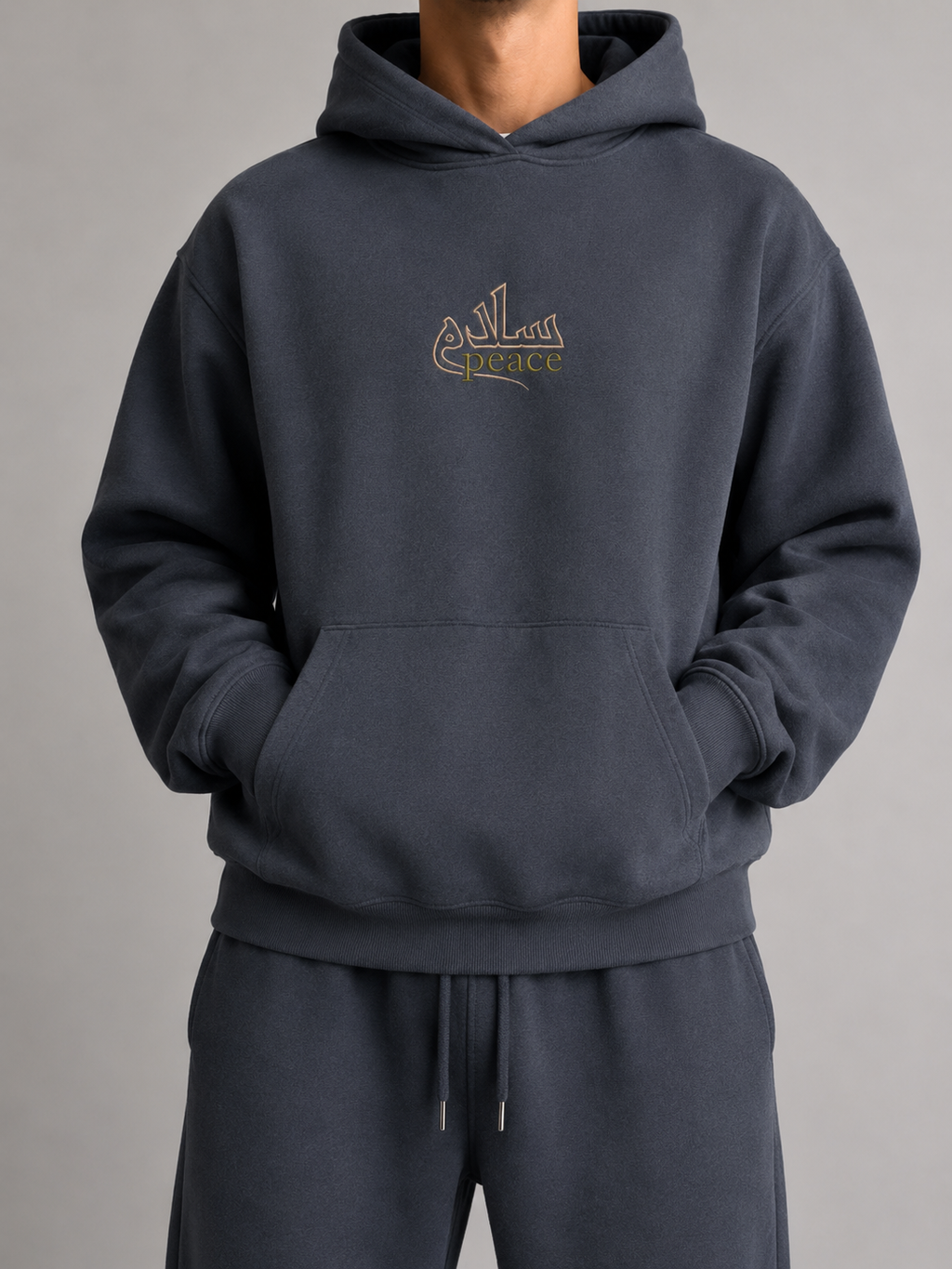 Graphite Hoodie - Peace
