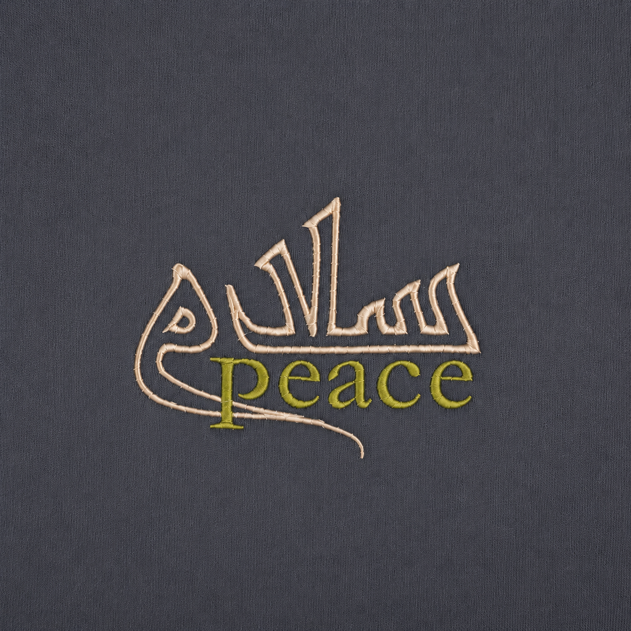 Graphite Crewneck - Peace